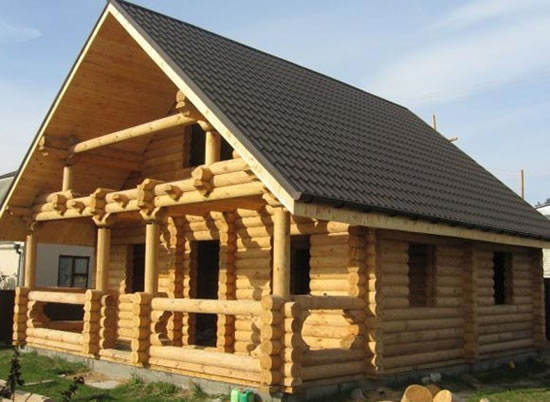 деревянная крыша конструкция