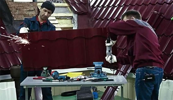 диск для резки металлочерепицы