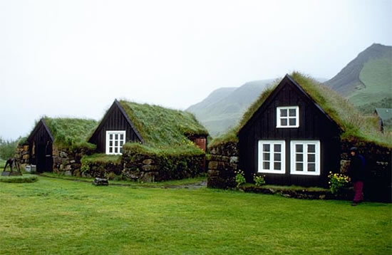 устройство дерновой крыши