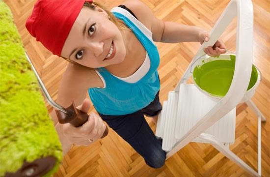 потолки покрашенные снежкой преимущества
