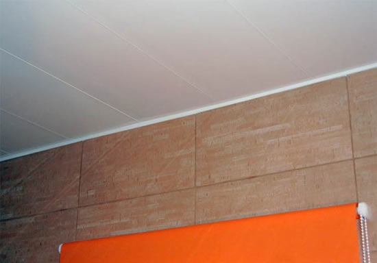 потолки из пластиковых панелей