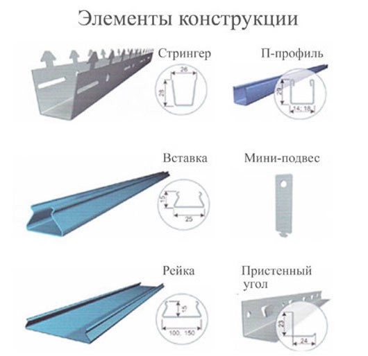 реечный потолок инструкция