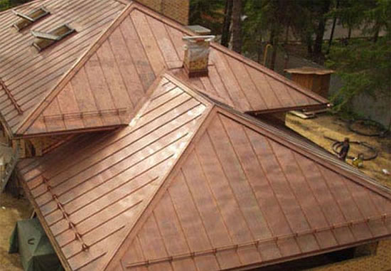 плоская крыша из профнастила