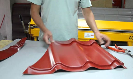 как согнуть металлопрофиль