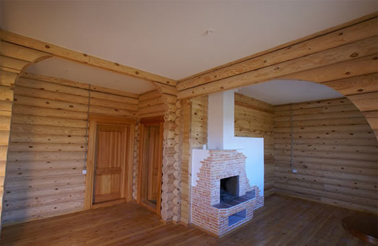 отделка потолков в деревянном доме