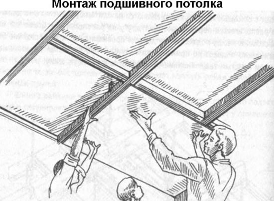 что положить на потолок бани